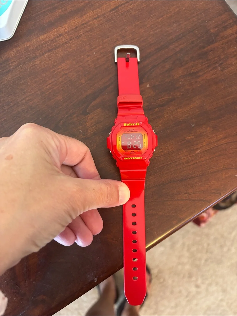 2013 Casio Baby G BG-5600SA 21 mm shock resist watch with original tin